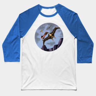 Terror in the Skies Baseball T-Shirt